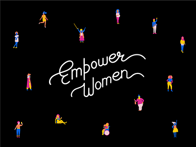 Women's Day 2019 diversity empowerwomen handlettering illustration internationalwomensday lettering womens day