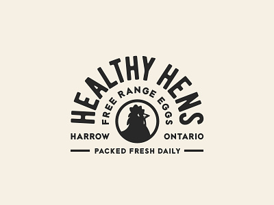 Healthy Hens Badge Design