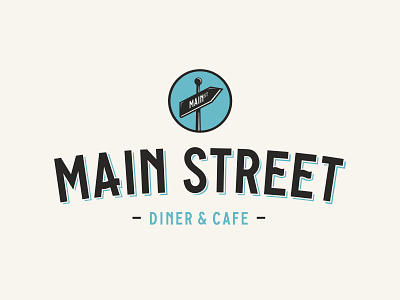 Main Street Diner Rebrand