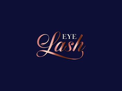 Eye Lash Logo design logo