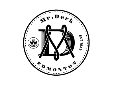 Mr. Derk Monogram brand derks logo monogram