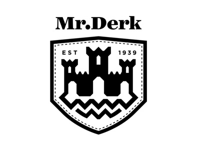 Mr. Derk Heritage Badge badge brand derks heritage logo