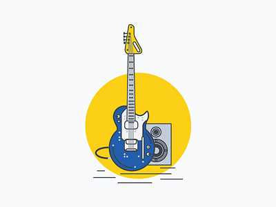 Daily UI - Guitar icon