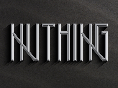 nuthing - blitzkrieg type apparel charlotte clothing north carolina nuthing shadows skateboarding surfing typography
