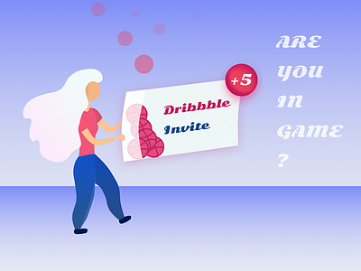 Dribbble Invites dribbble dribbble ball game hello hi illustration invite invites jetup