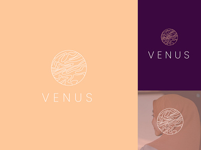 Venus Luxury Logo branding design ethnic illustration logo luxury planet typography ui ux vector