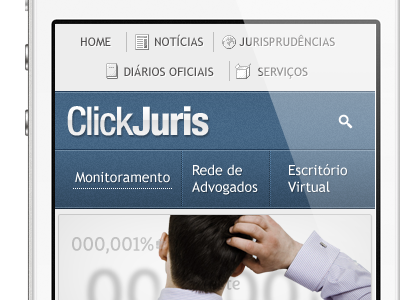 Clickjuris Mockup Iphone320