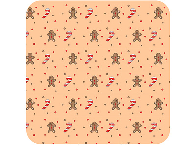 Christmas gingerbread & candy cane pattern design, Xmas theme candy cane candy stick christmas christmas 2021 christmas icons christmas illustration christmas pattern gingerbread gingerbread pattern happy holidays pattern design 2021 seamless pattern seasonal illustration seasonal pattern 2021 surface design xmas xmas 2021 xmas icons xmas illustration xmas pattern