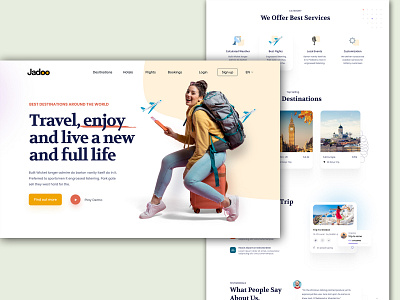 Travel agency ui