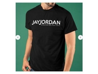 Jay Jordan For Senate t shirt design graphic design illustration ussenate