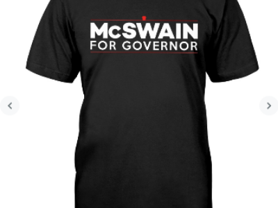 Mcswain For Governor Classic T-Shirt 3d branding graphic design illustration ussenate