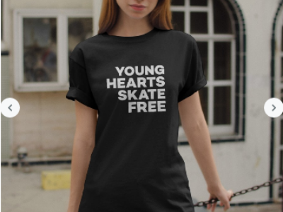 Young Hearts Skate Classic T-Shirt