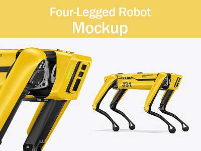 Four-Legged Robot Mockup