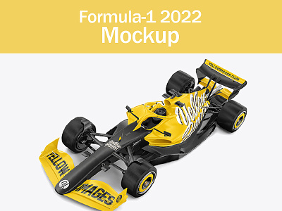 Formula-1 2022 Mockup branding design illustration logo sport