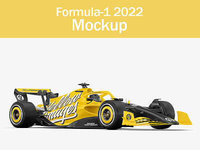 Formula-1 2022 Mockup branding design illustration logo sport vehicle
