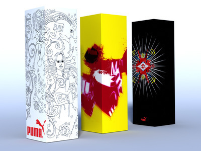Puma Fragrance Design fragrance illustration puma