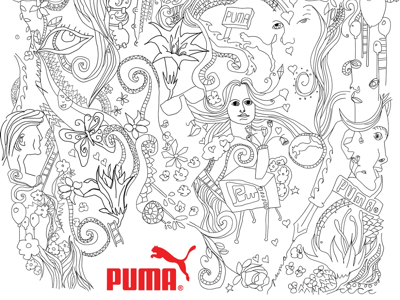 Puma Illustration #1 illustration puma