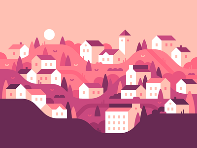 Hillside Town #2