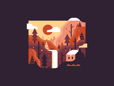 First Snow by Alex Pasquarella for Canopy on Dribbble
