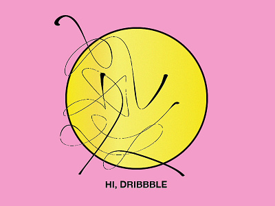 First Shot illustration logo poster psychedelic punk smile smiley