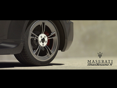 Maserati - Gran turismo 3d 3d max animation car compositing lighting photoshop render shading visual development visualization vray