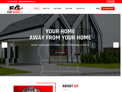 FLIP GODD HOME design website design