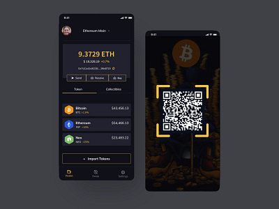 Crypto wallet and market