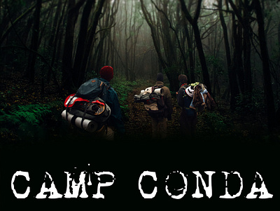 Camp Conda (movie poster) anaconda design film graphic design illustration movie movie poster poster