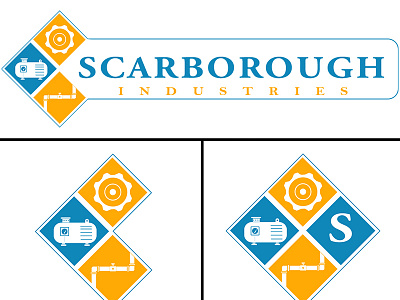 SCARBOROUGH logo branding design graphic design illustration logo poster