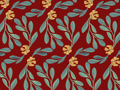 Fashion Pattern botanical colourfull design fashion flowers illustration leaves nature pattern print textile vector