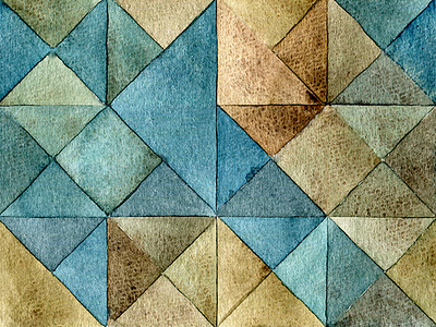 Watercolour Geometry art colourfil design fashion geometry illustration minimalist pattern print texture wall print wallpaper watercolour