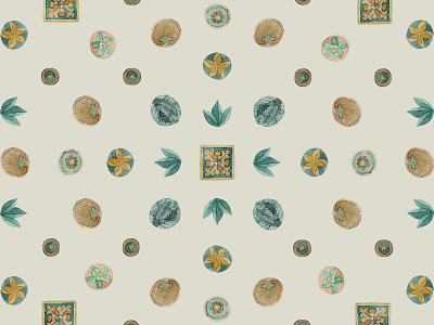 Watercolor Pattern botanical design fabric fashion home print illustration nature pattern print textile wall art wallpaper watercolor