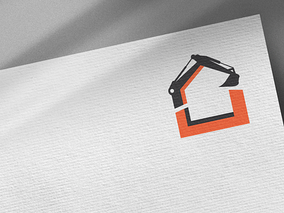 Сonstruction logo branding build construction excavator graphic design logo motion graphics