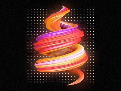 Helix 3d abstract art c4d design digital digital illustration illustration illustrator ilustración infinite noise