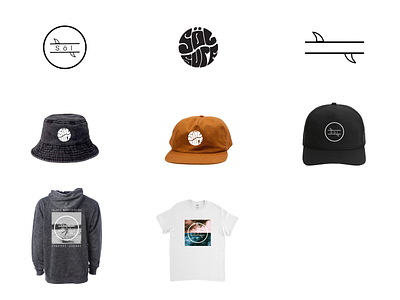 Söl Surf Co - Logo creation and merchandise design