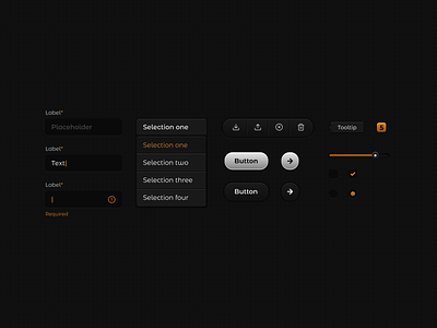 Skeuomorphic elements