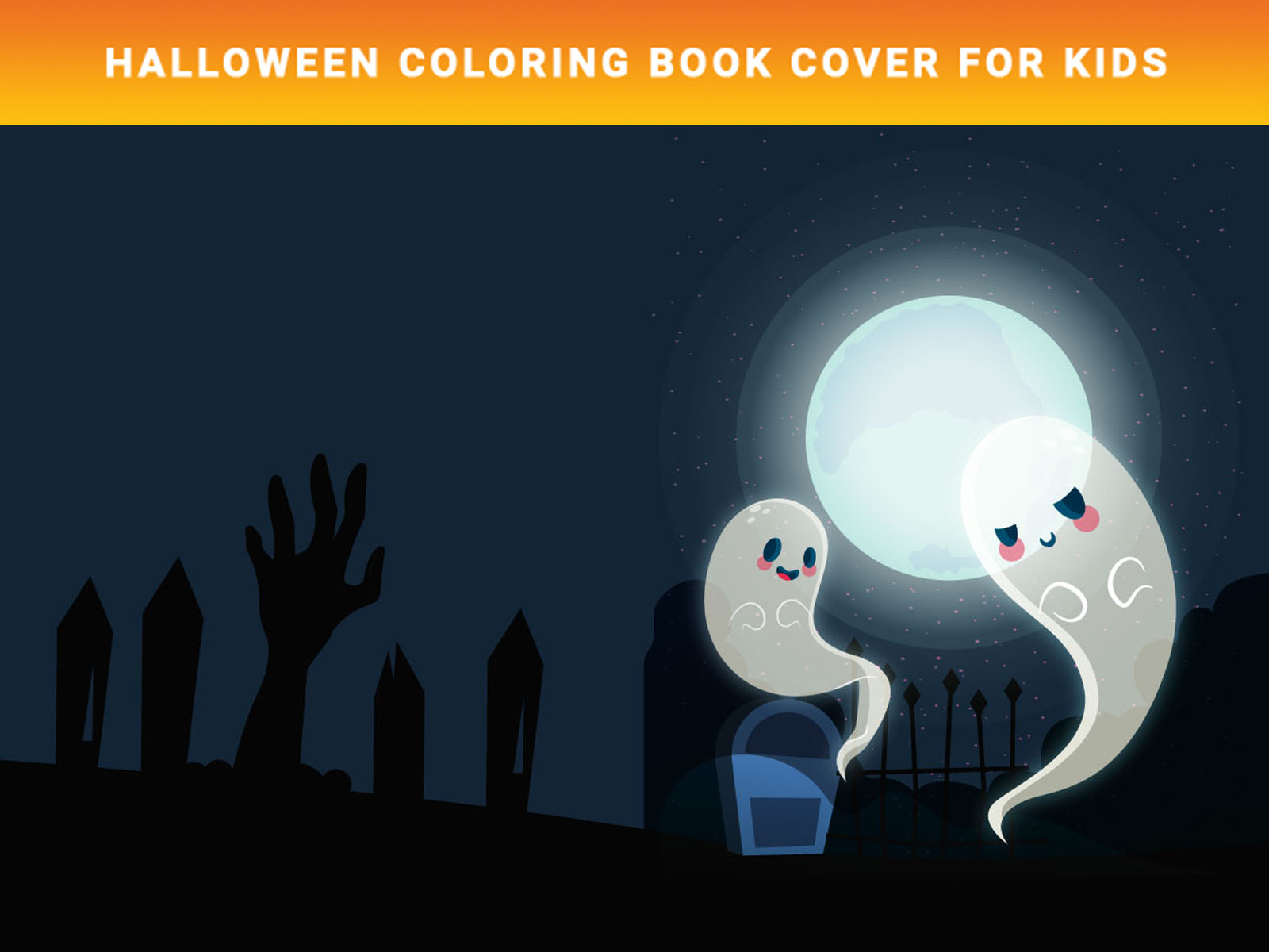 Halloween Coloring Book Cover for Kids by Pixar Graph on Dribbble