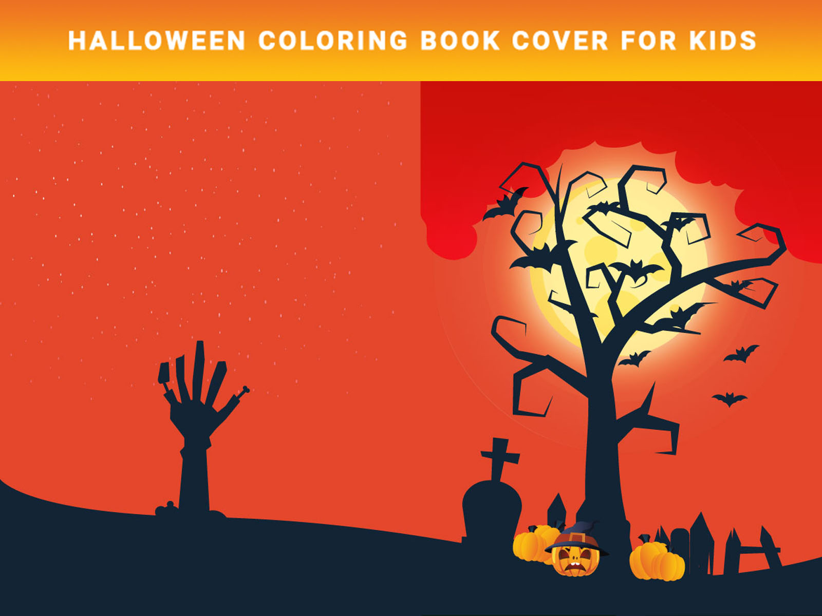 Halloween Coloring Book Cover for Kids by Pixar Graph on Dribbble