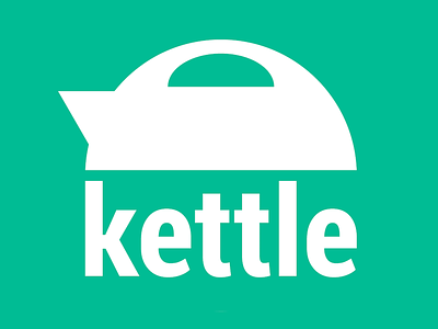 Kettle Logo Concept app icon logo startup