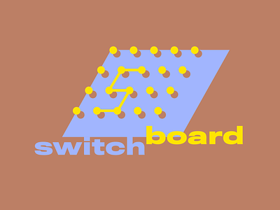 Switchboard Logo brand design logo vector