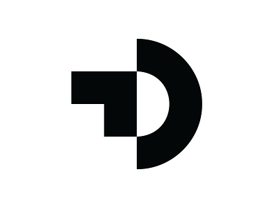 Truninger Design Logo brand branding d design geometic graphic design icon icon design identity logo logo design mark minimal deisgn oregon simple logo t truninger