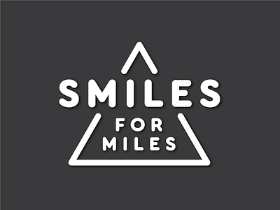 Smiles For Miles Concept brand design graphic design identity logo t shirt