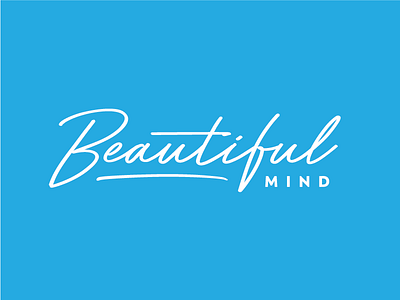 Beautiful Mind Concept brand design graphic design identity logo t shirt