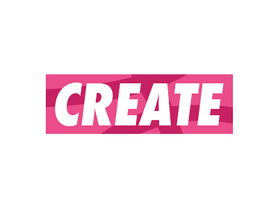 CREATE Sticker