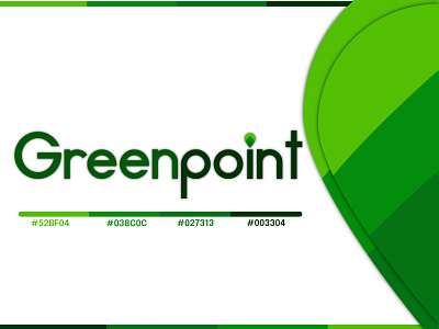 Greenpoint Logo branding design graphic design illustration logo logo makers logo redesign logo update typography vector