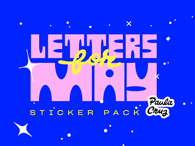 Letters for May logo illustration letter lettering lettering art lettering logo letters for may type typography vector vector art