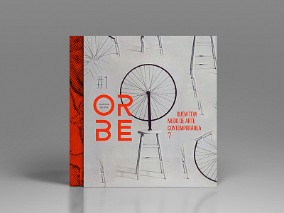 Orbe magazine art cover magazine