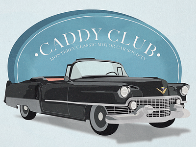 Caddy Club brand branding design graphic design icon ill illustration logo typography
