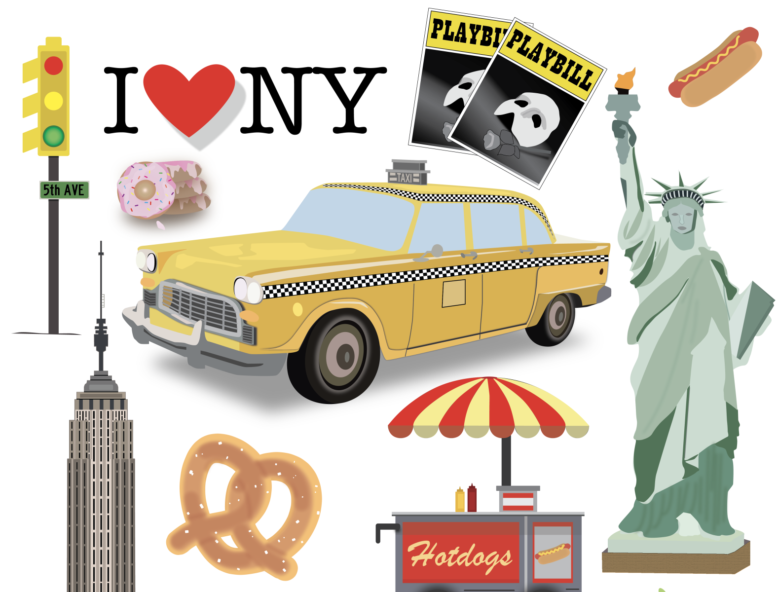 NYC Emojis by Katy Land on Dribbble