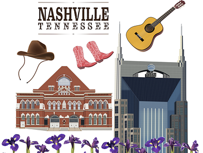 Nashville, Tn Emojis brand branding creative strategy design graphic design illustration logo vector
